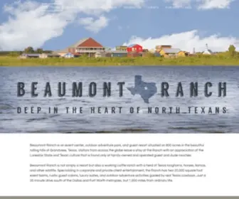 Beaumontranch.com(BEAUMONT RANCH) Screenshot