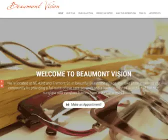 Beaumontvision.com(Beaumont Vision) Screenshot