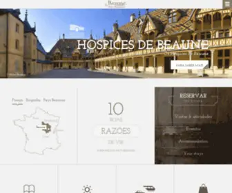 Beaune-Borgonha.com(Turismo Beaune) Screenshot