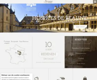 Beaune-Bourgondie.nl(Beaune en Pays Beaunois) Screenshot