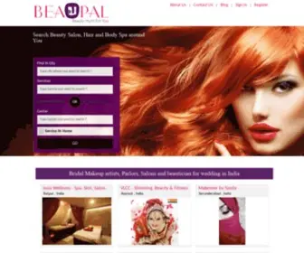 Beaupal.com(Bridal Makeup artists) Screenshot