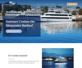 Beauportcruiselines.com(Beauport Cruiselines) Screenshot