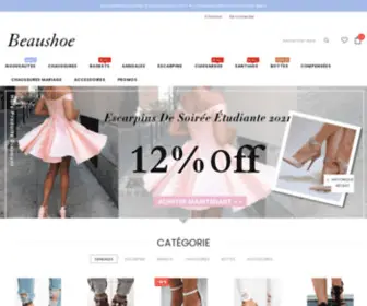 Beaushoe.com(Beaushoe-Chaussures Tendances Pour Femme) Screenshot