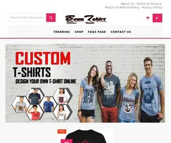 Beaut-Shirt.com(Cheap T shirts Store Online Shopping) Screenshot