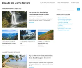 Beaute-DE-Dame-Nature.com(Beauté) Screenshot