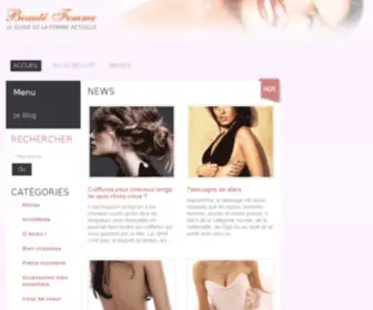 Beaute-Femme.org(Le Guide Beaut) Screenshot