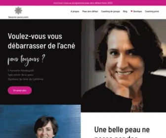 Beaute-Pure.com(Beauté pure) Screenshot