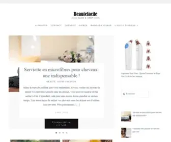 Beautefacile.com(Beaute Facile) Screenshot