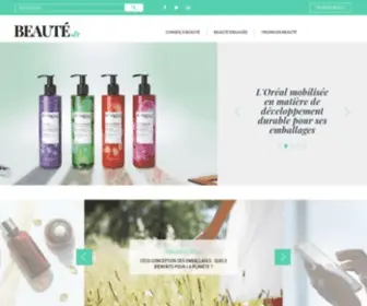 Beaute.fr(Découvrez toutes les tendances et les conseils beauté) Screenshot
