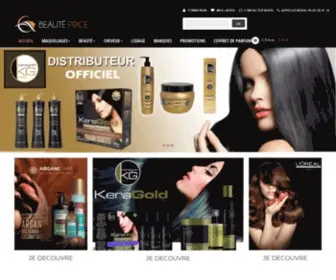 Beauteprice.fr(La beauté moins cher) Screenshot