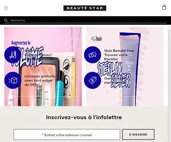 Beautestar.com(Beauté Star) Screenshot