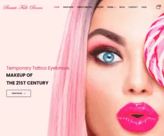 Beauti-Full-Brows.com(Eyebrow Tattoos) Screenshot