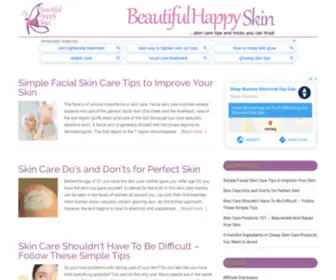 Beautiful-Happyskin.com(Beautiful Happyskin) Screenshot