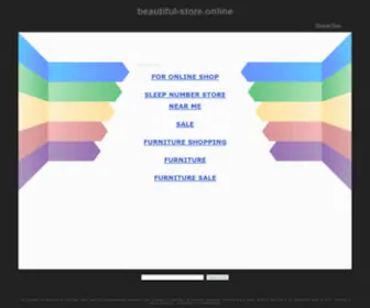 Beautiful-Store.online(Beautiful Store online) Screenshot