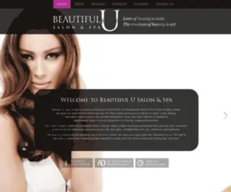 Beautiful-U-Thewoodlands.com(Beautiful U Salon) Screenshot