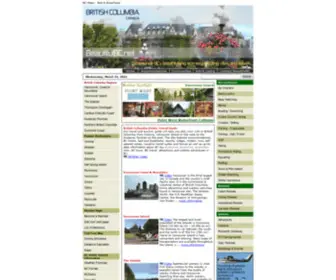 Beautifulbc.net(British Columbia Tourism Travel Guide) Screenshot