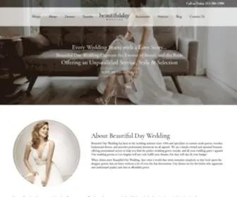 Beautifuldaywedding.com(Los Angeles Wedding Dress) Screenshot