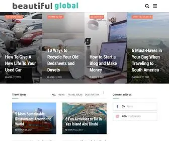 Beautifulglobal.com(Explore Our Beautiful Planet Earth) Screenshot