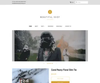 Beautifulidiotclothing.com(Beautiful Idiot Clothing) Screenshot