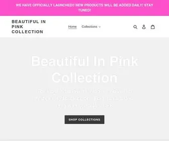 Beautifulinpink.store(Beautiful In Pink) Screenshot