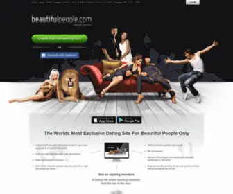 Beautifulpeople.net(Beautifulpeople) Screenshot