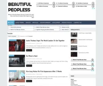 Beautifulpeopless.com(Website is being created) Screenshot