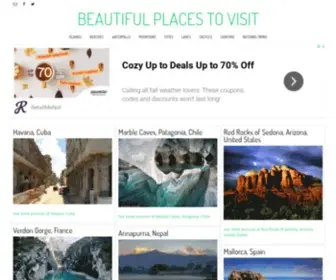 Beautifulplacestovisit.com(Beautiful Places to Visit) Screenshot