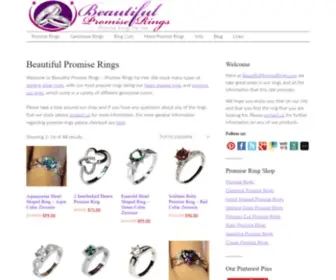 Beautifulpromiserings.com(Beautiful Promise Rings) Screenshot