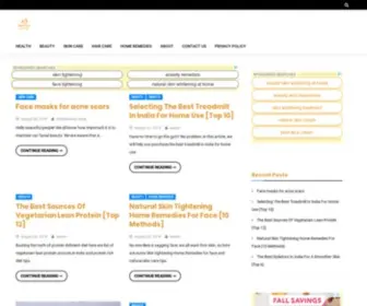 Beautifulquickly.com(Home Made Beauty Tips) Screenshot