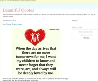 Beautifulquotes.co(Beautiful Quotes) Screenshot