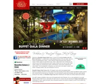 Beautifulsaigonhotel.com(Beautiful Saigon Hotel Group Official Website) Screenshot