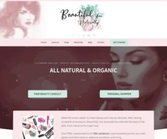 Beautifulyounaturally.com(Beautiful You Naturally) Screenshot