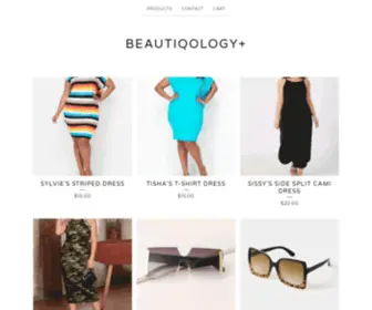 BeautiqOlogyplus.com(Beautiqology) Screenshot