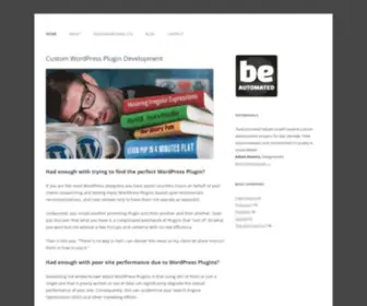 Beautomated.com(Custom WordPress Plugin Development) Screenshot