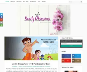 Beauttyobsessions.com(Beauty Obsessions) Screenshot