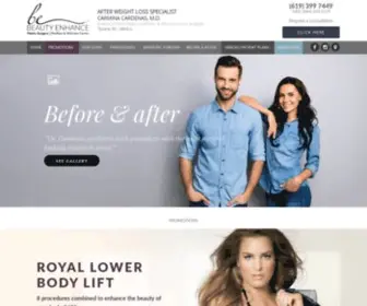 Beauty-Enhance.com(Plastic Surgery in Tijuana) Screenshot