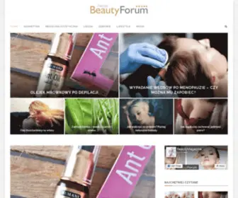 Beauty-Forum.pl(Beauty Forum) Screenshot