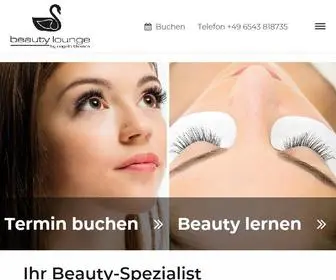 Beauty-Lounge-Buechenbeuren.de(Beauty lounge by angela thomas) Screenshot