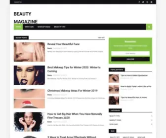 Beauty-Magzine.com(BEAUTY MAGAZINE) Screenshot