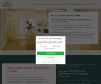 Beauty-Pro.de(Schönheitschirurgie & Plastische Chirurgie) Screenshot