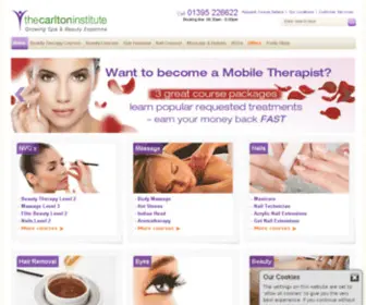 Beauty-Training.co.uk(Beauty courses) Screenshot