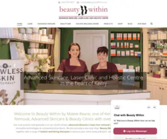 Beauty-Within.com(Beauty Within) Screenshot