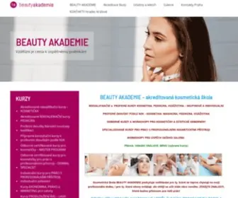 Beautyakademie.cz(Beauty akademie) Screenshot
