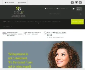 Beautyandbeyondco.com(Beauty &amp; Beyond Montgomery) Screenshot