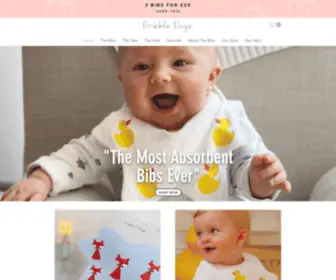 Beautyandthebib.com(Baby Bibs) Screenshot