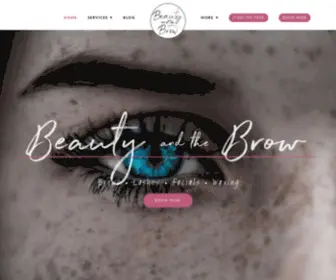 Beautyandthebrow.biz(Skincare and More) Screenshot