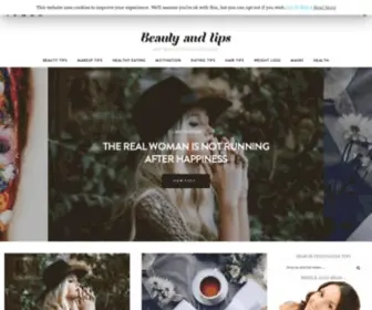 Beautyandtips.com(Beauty And Tips) Screenshot