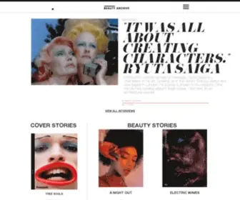 Beautyarchive.com(BEAUTY ARCHIVE) Screenshot