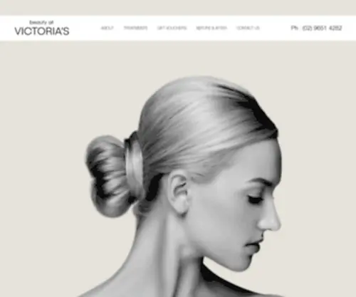 Beautyatvictorias.com.au(Beauty clinic in the Castle Hill area of Sydney (Dural)) Screenshot