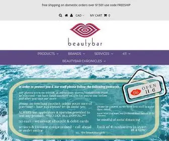 Beautybarcosmetics.com(Beautybar) Screenshot